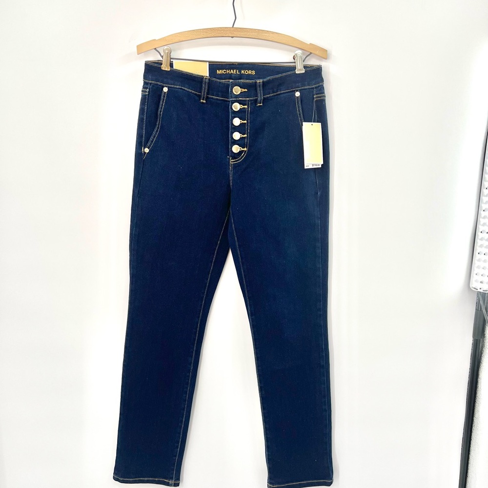 Micheal Micheal Kors Selma Straight ‘Overdyed Ind Wash’ Woman’s Size 4